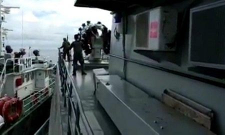 Kapal Vietnam Hentikan Kapal TNI, Yang di Anggap langgar Laut Natuna